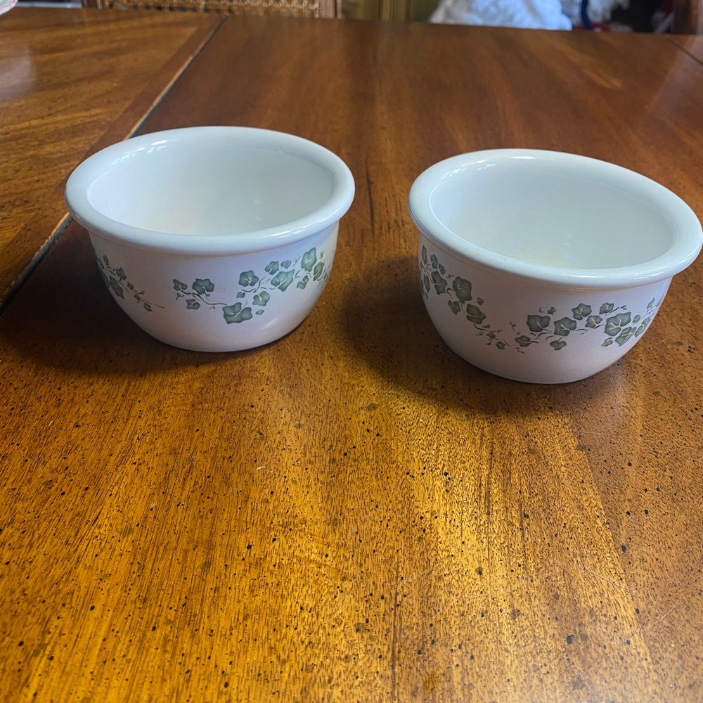 2 Corelle Callaway Coordinates Ramikins 7 oz Bowls